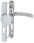 Medos Maner usa termopan, Jowisz, exterior, 92 x 32 mm, buton fix, cu arc, material aluminiu, culoare argintiu