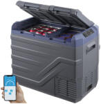 VEVOR 40 literes, kétzónás kettős vezérlésű kompresszoros autós hűtőláda hordozható fagyasztó 60W - NLS55 (HUTOSZEKRENY_197988217527)