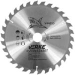  VERKE körfűrészlap fához 250x32 mm 30T V44055 (V44055)