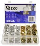  GEKO szegecsanya készlet M3-M10 alumínium+acél 300db G02910 (G02910)