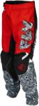 FLY Racing Pantaloni motocross pentru copii FLY Racing - USA Kinetic Mutant roșu-alb-negru (AIM174-0076)