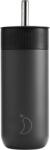Chilly's Cană termică Series 2 cu pai, 500 ml, negru (C500S2SWABLK)