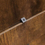 VASAGLE Slim Cipősszekrény 3 Billenő Ajtóval Rusztikus Barna (EUZ-LBC030X01V1)