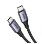 UGREEN US535 USB-C to USB-C adatkábel, töltőkábel, szürke (240W, 1m)