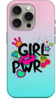 Perfect Case Husa Husa pentru Apple iPhone 16 Pro, Perfect Case, LOVE-Splash Girl Power, Multicolor