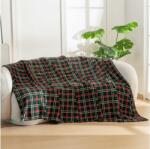  Mikroplüss takaró GLENMOORE, zöld Méret: 160 x 200 cm