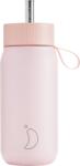 Chilly's Cană termică Series 2 cu pai, 750 ml, roz (C750S2SW90RBPNK)