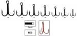 Trabucco ** treble hook red*04, horog (026-91-040) - nextfish