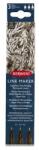 Derwent Tűfilc szett, 0, 1/ 0, 3/0, 5 mm, DERWENT "Line Marker", fekete (E2305560) - tintasziget