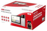 Hikvision DS-KIS613-S Egylakásos IP video-kaputelefon szett, DS-KH8380-WTE1+DS-KV6114-MWBE1+DS-KABV6114-RS (DS-KIS613-S)
