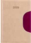 Dayliner Naptár, tervező, B5, heti, DAYLINER "Memphis", bézs-padlizsán (DL3AG-MEFB5HE-BE) - nyomtassingyen