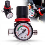 Sicopro Nyomásszabályzó festékpisztolyokhoz mérőórával 1/4" Sicopro MF05