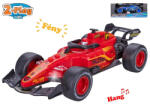 2-Play Forma 1 versenyautó fénnyel és hanggal - piros