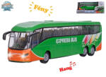 Kidsglobe Turistabusz hanggal és fénnyel 19 cm