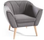 ArtPK SIMON 204 fotel | fa lábak Színváltozat: Velutto 15