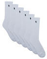 Ralph Lauren Zoknik PRFRMNC CTNC-CREW SOCK-6 PACK Fehér Egy méret