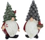  Dekoráció manó madárral, poly, 8x6, 5x15cm, piros, 2 féle 1db, figura nem választható (20B5001-16)