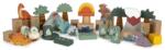 Legler Cuburi din Lemn Dino Set bricolaj copii