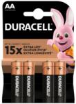 Duracell Basic, alkáli elem, AA LR06/MN1500 1, 5 V, 4 db (10PP110023)