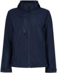REGATTA Férfi Venturer 3 rétegű kapucnis Soft Shell kabát S kék