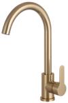 Gamma Deco konyhai csaptelep szálcsiszolt arany, beépíthető (BD-BG)