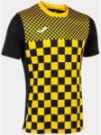 JOMA Flag II Sports Jersey 4XS Fekete-Sárga Gyermekeknek fekete|sárga