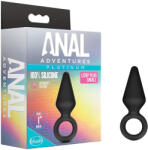 Anal Adventures Platinum S - anál plug (fekete) - kicsi (819835025115)