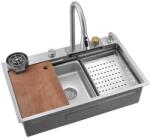 Kevmil SER 750 x 460 mm mosogatótálca szett, inox (SERINOX750)