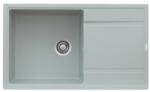 Kevmil KEVIN gránit mosogató szürke, (85 x 50 cm) (KEVINGRSZ)