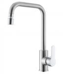 Kevmil álló csaptelep, forgatható perlátorral, inox (KEVINOX)