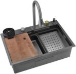 Kevmil SER 680 x 460 mm mosogatótálca szett, antracit (SERANT680460)