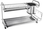 GTV Kétszintes edényszárító evőeszköztartóval A0460D (OCA0460D06)