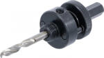 BGS technic Suport prindere pentru coroane de tăiere | cu burghiu de centrare (BGS 50399) Burghiu