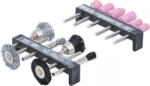 BGS technic Set perii de plastic / de şlefuitor şi din sârmă de oţel | 12 piese (BGS 50797)