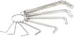 BGS technic Set chei tip L | hexagon interior 2 - 10 mm | 8 piese (BGS 7842) Cheie imbus