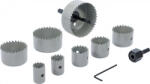 BGS technic Set carote de tăiere Ø 19 - 64 mm, adâncime 24 mm, 11 piese (BGS 50315) Burghiu