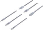 BGS technic Set burghie-freză plate | 10 - 25 mm | 6 piese (BGS 50796) Burghiu