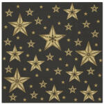  MFP Szalvéta 33x33 cm 3 Rétegű 20 Lap/Csomag Csillagok Fekete (MFP2011154)