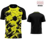 GIVOVA Art Interlock sportpóló fluo sárga-fekete, 2XL fekete|sárga