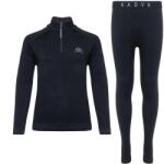 KADVA Gyerek termoaktív fehérnemű szett KADVA Tyros Set Jr fekete