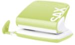 ICO Lyukasztó SAX 318 Design 2 lyukú fém 20 lap világoszöld (7310094007) - fotoland