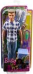 Mattel Barbie Ken Set de camping It Takes Two HHR66 Papusa Barbie