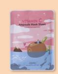 Esfolio Mască cu ser cu vitamina C Vitamin C Ampoule Mask Sheet - 25 ml / 1 buc Masca de fata