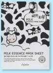 Esfolio Mască pe bază de lapte Pure Skin Milk Essence Mask Sheet - 25 ml / 1 buc Masca de fata
