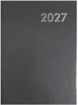 Alisca Határidőnapló ALISCA B/5 napi fehér lapos szürke 2027 (260600/SZ) - papir-bolt