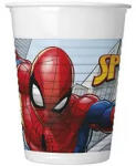 Procos Pókember Crime Fighter műanyag pohár 8 db-os 200 ml (PNN94841)