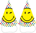 Amscan Emoji Parti kalap, csákó 8 db-os (DPA9906562)