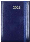 Alisca Határidőnapló ALISCA Rebel varrott B/5 heti fehér lapos kék 2026 (250604/VK) - papir-bolt