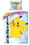  Pokemon ágyneműhuzat szett - Happy Pikachu (POK-650BL)