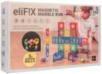  EliFix mágneses építőjáték - golyópálya 136 db + világító golyók